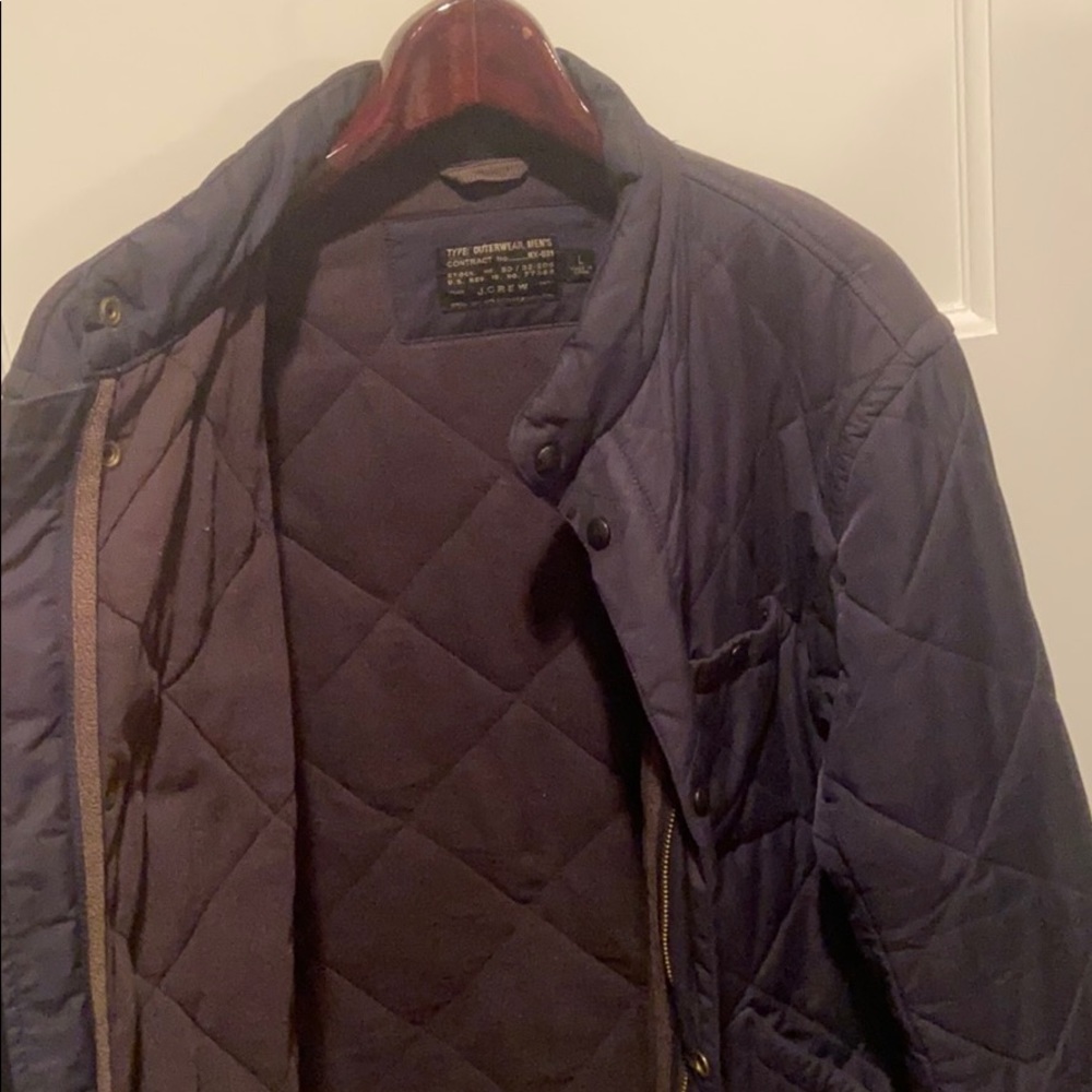 J Crew large Blue jacket